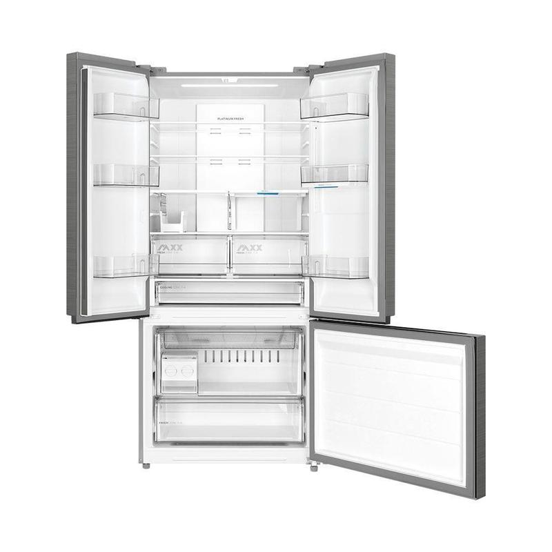 Refrigerador Midea Multidoor 672L Frost Free Inverter Inox Bivolt